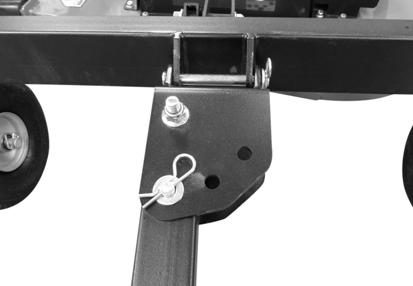 The following steps describe installing the Offset Bracket to allow offsetting to the left side of the Tow Vehicle. 1.