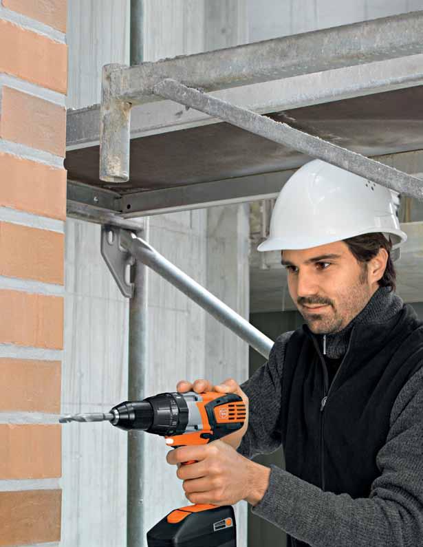 FEIN -speed cordless (hammer) drill/driver compact and extremely durable.