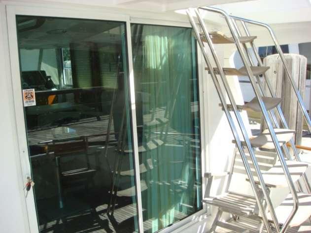 deck  Trawler cockpit