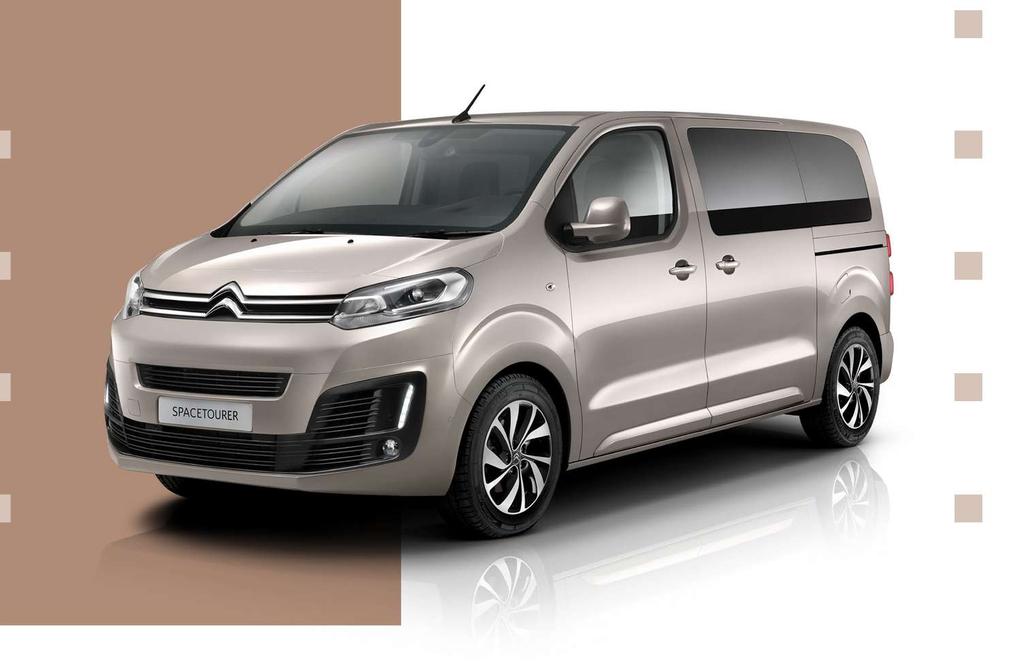 CITROËN SPACETOURER THE ESSENTIAL ELEMENTS AVAILABLE IN 3 LENGTHS Now including the segment first 4.6m XS.