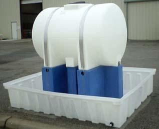 These tanks are natural in color and molded to a 1.9 Specific Gravity Rating. Add 10% to the listed price for HDPE tanks made in other colors.
