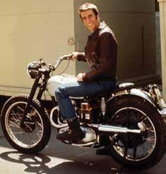 Eventually, when the show ended, Ekins sold the third and only remaining Fonzie Triumph to friend and motorcycle collector Mean Marshall Ehlers where it resided since 1990.