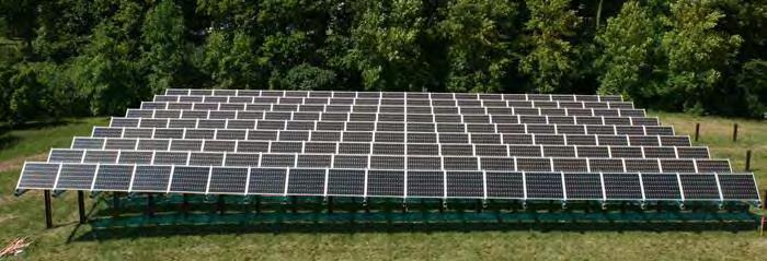 WH Solar Community Project #1 171 tenksolar panels 32.