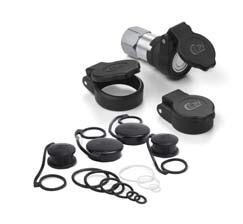 X-Series Accessories X-Series Accessories Dust caps for couplings and nipples Seal kits for nipples Fits all X-Series couplings and nipples For the X-series we have plastic dust caps, flip dust caps