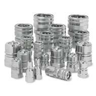 Conventional Quick Connect Coupling - Nordic Range 526 Nordic Range / 526 - Stainless steel High Performance Poppet Type Couplings DN 6.3 (1/4"), DN10 (3/8"), DN 12.