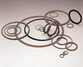 The filled PTFE sealing element, available in single, dual and triple sealing lip designs, provides chemical compatibility, a wide temperature range and