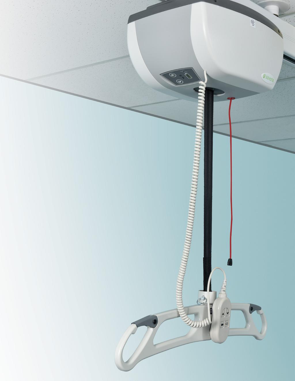 Keep it simple Anatomy of our ceiling lifts Easy to service From installation to preventative inspections or a service need, the ultra-lightweight design makes everything easier and faster.