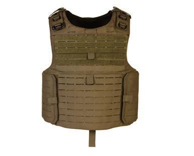 LESS LETHAL OPTIONAL ACCESSORIES Ballistic Collar, Ballistic Throat, Structured Upper Arms,