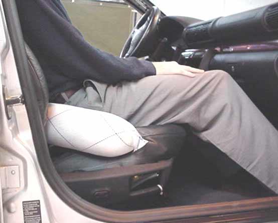 PRELOADING THE PELVIS INDEPENDENT OF INTRUSION The timing of the pelvic response for the baseline test condition was compared to a pelvis-only airbag to identify timing differences when the