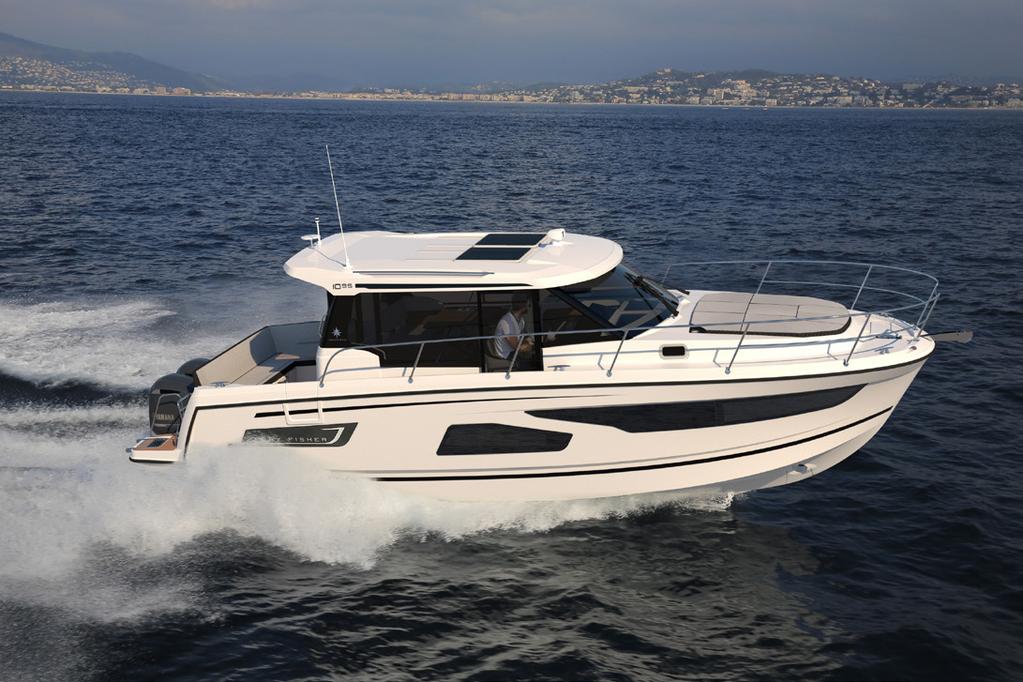 ANNOUNCEMENT Surprise Release of the New Jeanneau Merry Fisher. It is with great pride that Jeanneau will display the new MERRY FISHER 1095 for its world debut at the upcoming Paris Boat Show.