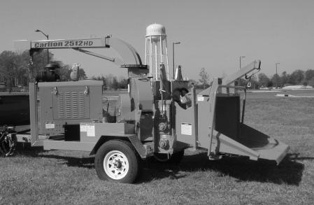 12 CHIPPER GENERAL INFORMATION The J. P. Carlton Company constantly strives to create the best professional tree equipment available in the industry.