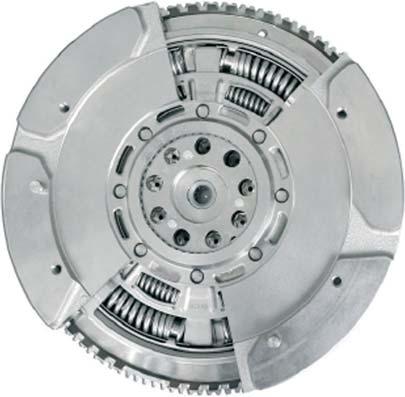 The objective when developing the Dual Mass Flywheel was therefore to isolate as much of the drive train as possible from the torsional vibration caused by the engine s rotating mass.