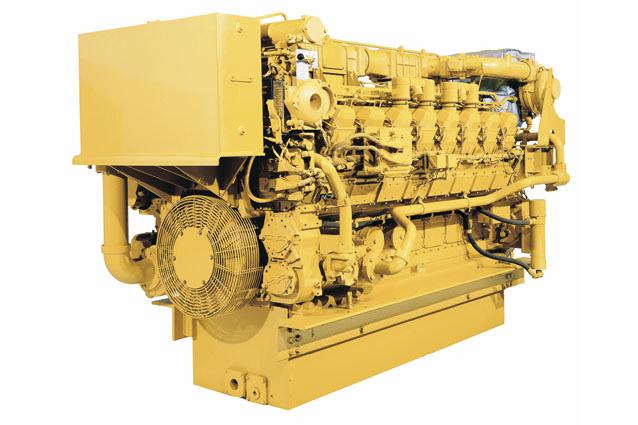 MARINE 1825 ekw 60 Hz @ 1800 rpm Image shown may not reflect actual Engine SPECIFICATIONS V-16, 4-Stroke-Cycle-Diesel Emissions...IMO Displacement... 69.06 L (4,214.3 in 3 ) Rated Engine Speed.