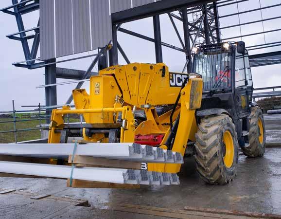 IN ORDER TO ACHIEVE ULTIMATE PRODUCTIVITY, YOU NEED A TELESCOPIC HANDLER THAT S SAFE, ERGONOMIC AND EASY TO SERVICE.