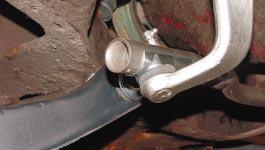 The outer tie rod end is the shorter one and the inner one is the