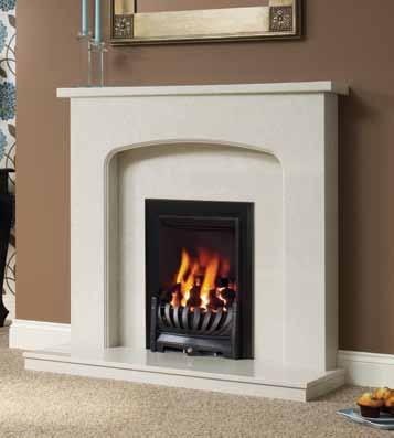 featuring an Avantgarde gas fire in Black finish 6 Made to Measure