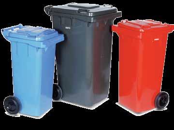 MObile rubbish bins Sitecraft supplies a comprehensive range of waste handling products.