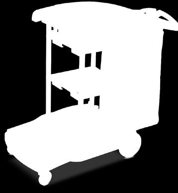 x 559W x 1118H B 7081139 Locking cabinet door kit - C 7081140 Locking security hood - Janitors Cart Transports