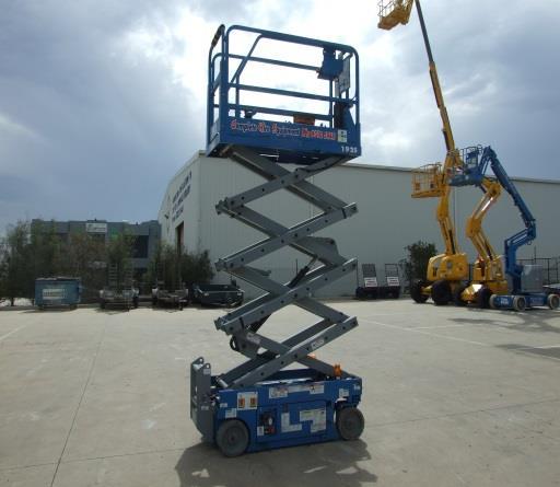 . Scissor Lifts (slab use) are generally slim units that are predominately used where you require a unit to operate in a