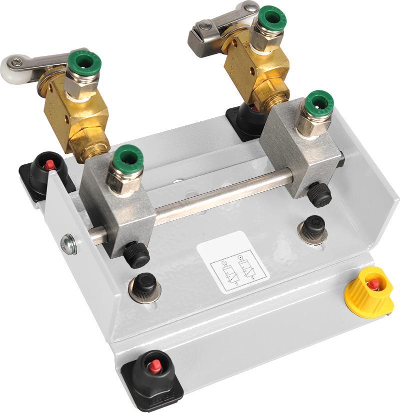 Directional Control Valve (Roller-Lever Operated) (Optional) 6431-00 This valve consists of two three-way, two-position, roller lever actuated, directional control valves.