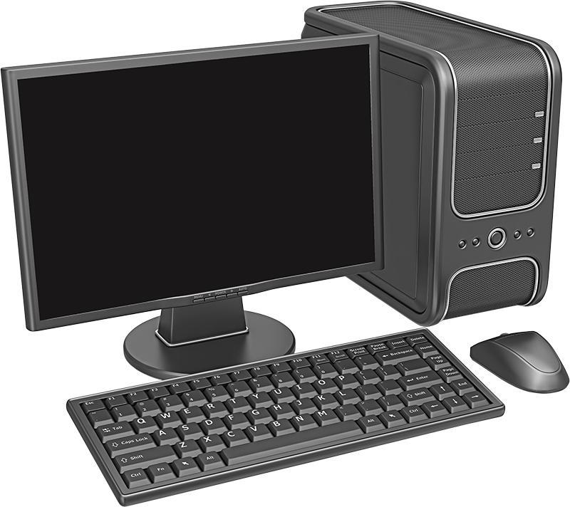 Personal Computer (Optional) 8990-00 The Personal Computer consists of a desktop computer running under Windows 10. A monitor, keyboard, and mouse are included.