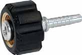 Swage Couplings / Bend Restrictors 14mm Standard Female 22mm Pressure Washer Insert HOSE ID (INCH) THREAD 1/4" M22-1.5 FK50-04-22 5/16" M22-1.