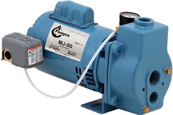CONVERTIBLE MJ The MJ injection centrifugal pumps are exceptionally reliable and efficient.