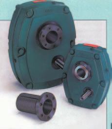 Fenner Shaft Mounted Reducers (SMSR) torque capacity up to 38,000 Nm and power capacity up to 250 kw Gearbox sizes availble B,