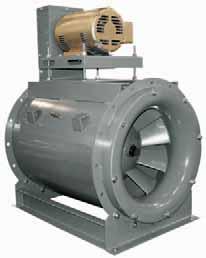 Specifications and Dimension Data QMX-HP Description: Fan shall be a belt driven, tubular mixed-flow inline blower. Certifications: Fan shall be manufactured at an ISO 91 certified facility.