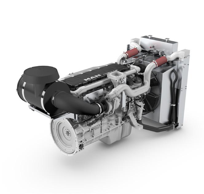 D2676 Description of engines Characteristics ncylinders and arrangement: 6 cylinders in-line nmode of operation: Four-stroke diesel engine with direct fuel injection nturbocharging: Turbo charger