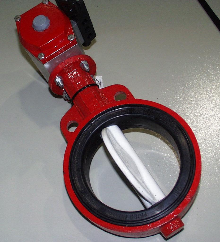 Butterfly Vacuum Valves Valve Positioner Every 2-3 years,