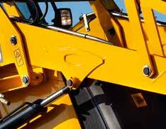 9 All materials used within construction of our backhoe loaders are rigorously tested.