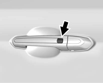 To lock or unlock the doors from inside the vehicle:. Press Q or K on the power door lock switch.. Pull the door handle once to unlock it.