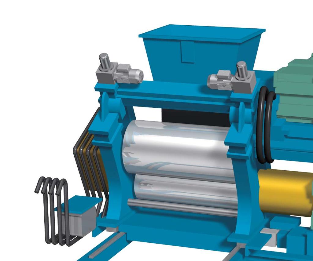 Mixture (Smelting) Process Energy savings & simpler equipment Component feeders Power Cylinders Electric