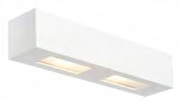 5W LED GU10 Proj: 100mm H: 250mm W: 75mm 2700K CODE FINISH PRICE 85537 White plaster 680 24.
