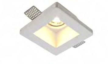 00 CODE TYPE LAMP DIMENSIONS PRICE 85870 Round 50W GU10 Dia: 120mm CO: 83mm V: 100mm D: 41mm 9.95 85869 Square 50W GU10 L: 120mm W: 120mm CO: 83mm V: 100mm D: 47mm 9.