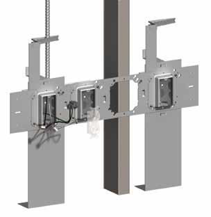 floor & wall bracket assemblies branch circuits. Legrand/Cablofil uses quality components back side support arm 4 11 /16 x 2 1 /8 Box P&S devices in a variety of colors.
