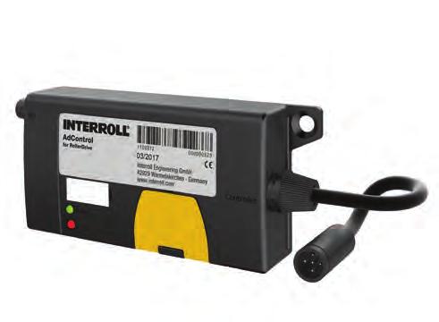The use of the AdControl allows using a RollerDrive EC310 without changing the existing wiring.