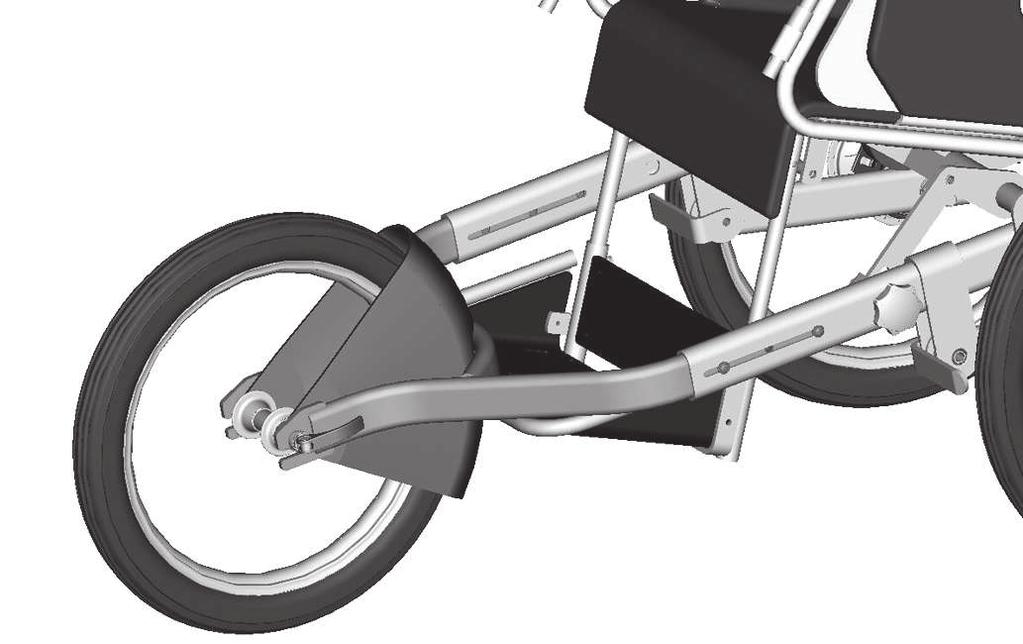 3) Reposition and tighten the two Allen screws of the oval tube front frame on both sides. 83 84 7.3.7 Use as a bicycle trailer Risky operation Falling, tipping over backwards and to the side due to
