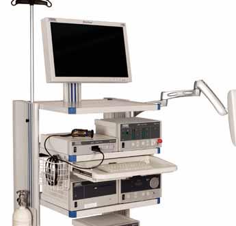 27874 PROFESSIONAL CARTS 27876 SILVER ARM - 330 mm, (13 ) height range - display tilts +5/-75 forward back - display rotate 90 portrait/landscape - display pans 360 right/left - arm extends/retracts