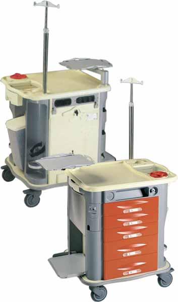 AURION MULTIFUNCTIONAL TROLLEYS - TOP QUALITY AURION DRESSING AURION TROLLEY A multifunctional and revolutionary line of carts with innovative design, superior quality and