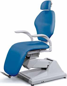 support - colour on request 27546 OTO/PV ENT CHAIR with head support - green Marbella 27547 OTO/PV ENT CHAIR with head support - sky blue Parigi Patient chair with Peltex-lined seat and backrest.