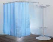 System includes 4 STRUCTURES - include rings - adjustable wall arms manual or electric - window curtain rails - cabin curtain rail - trolleys with 1 or 2 curtains 3 SIZES TREVIRA CURTAINS 6 COLOURS -