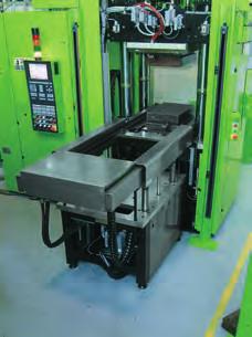 Special mould requirements such as increased mould mounting dimensions, increased mould opening stroke optional - 3 different settings each for opening and closing speeds - Automatic mould height