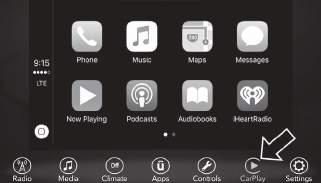 Apple CarPlay On 7-inch Display Apple CarPlay 7-tollisel ekraanil Android Auto - mõnel mudelil Android Auto võimaldab teil oma hääle abil