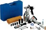 Air Tool Kits 19 Piece Tool Kit TL1010 Includes: 3/8 ratchet, 1/2 impact wrench, 1/2 impact sockets (1/2 9/16, 5/8, 11/16, 10 mm, 12 mm, 15 mm, 17 mm, 19 mm, and 21 mm) 3/4-13/16 SAE flip socket, 3/8