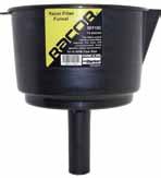 RFF Fuel Filter Funnels The Racor Filter Funnel (RFF) family is a heavy-duty, fastflow, filter-in-a-funnel that separates damaging free water and contaminates from gasoline, diesel, heating oil, and