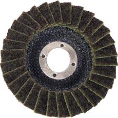 TrimCEE FLAP DISCS Premium ceramic top-size abrasive material with polyester cloth for best performance on high power angle grinders. Hi-tech self-sharpening ceramic grit.