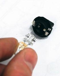 wedge-type bulb out of the socket and replace it with the LED by