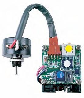 Electrical: valve monitoring and control circuits Analog input circuit Analog input 24 VDC Position transmitter